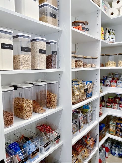 How to Organize the Food in Your Kitchen Cabinets and Pantry